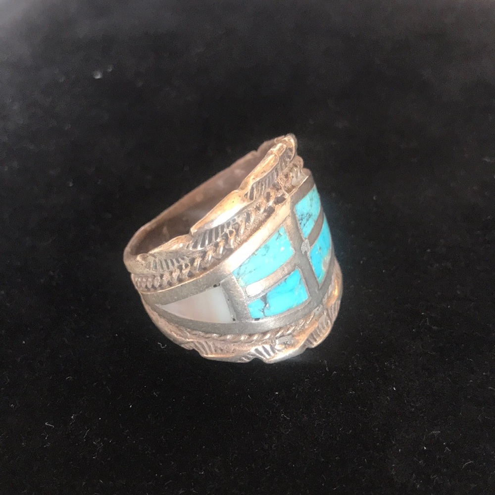 Rare Vintage Turquoise Ring